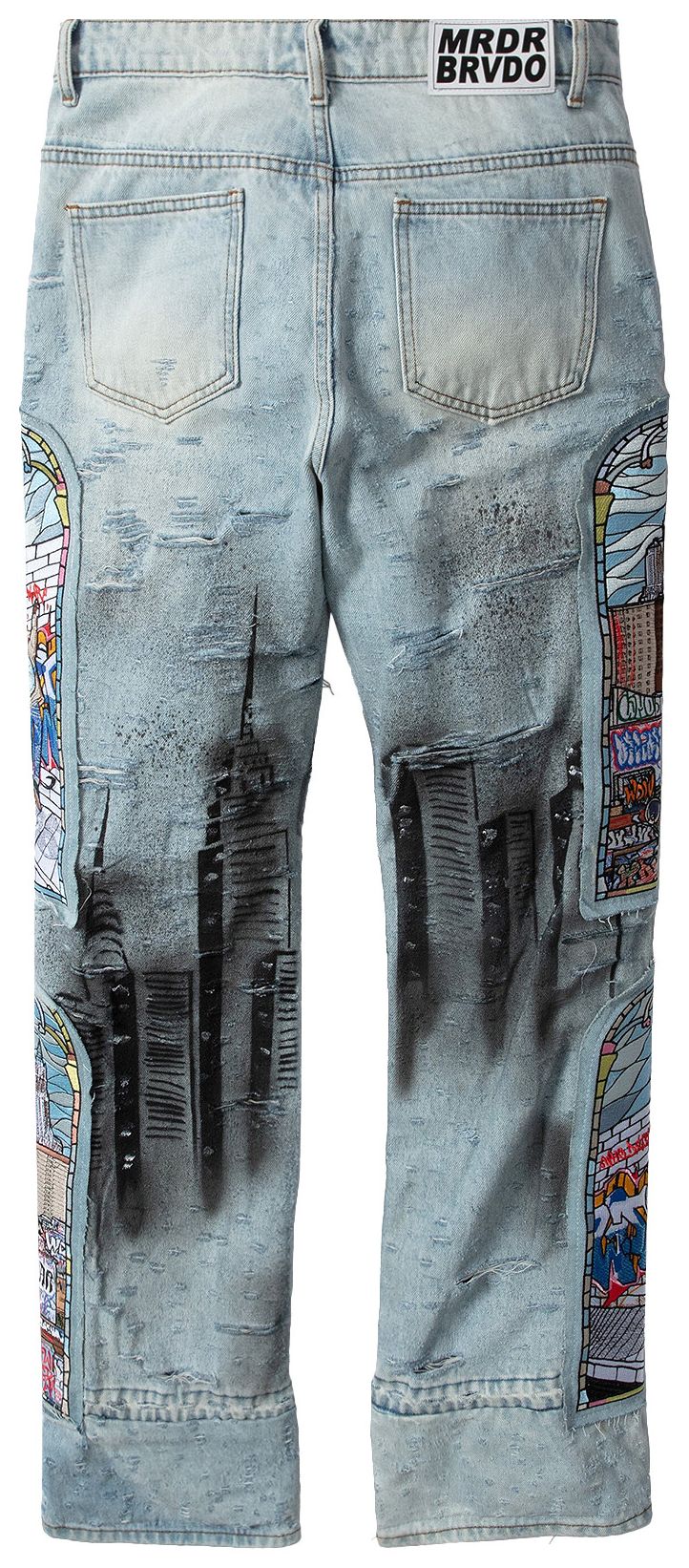 Who Decides War Dual Patch Pocket Pant Sky