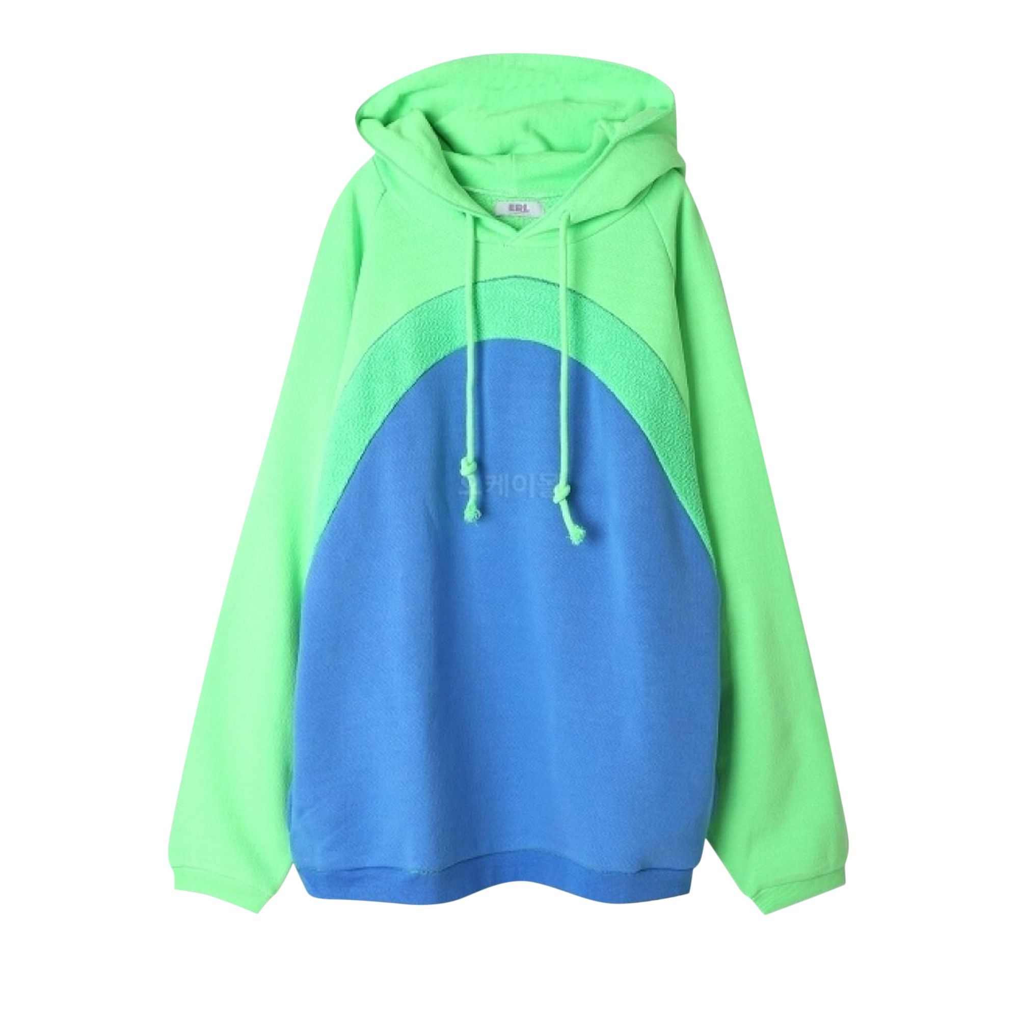 ERL｜HOODIES/SWEATS (Rainbow Hoodie Knit - Blue (ERL07T0 ERL: Men's Rainbow Hoodie Knit (Blue) | DSMNY E-SHOP