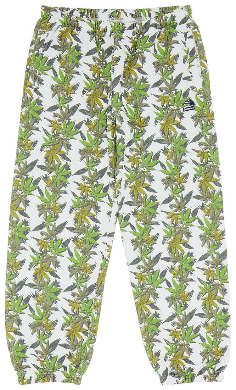 Supreme x The North Face Leaf Sweatpant White