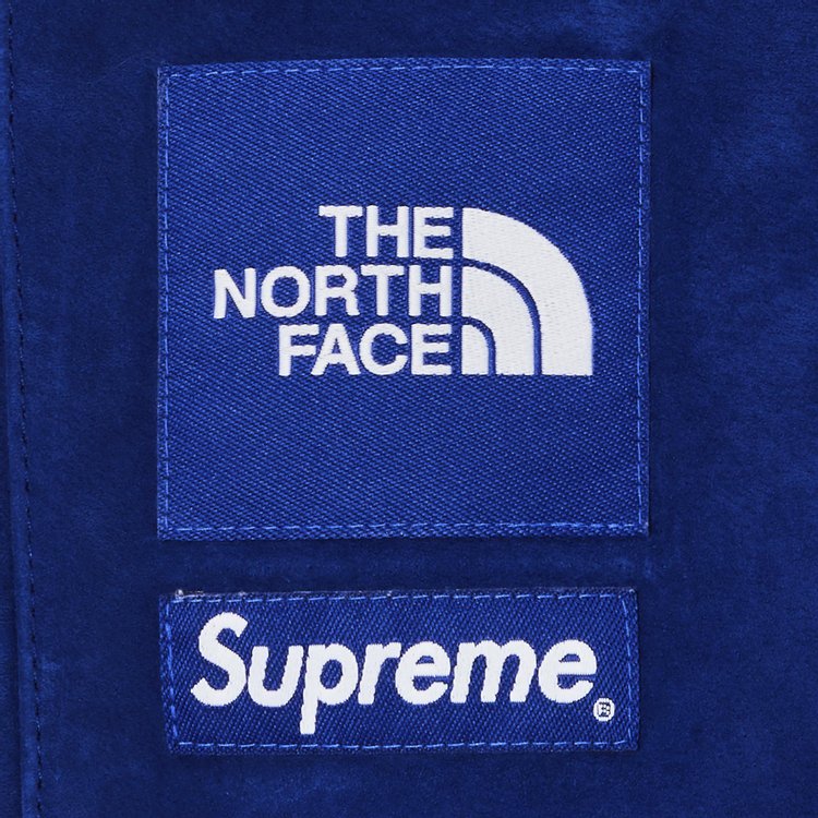 Supreme x The North Face Suede Mountain Pant Blue