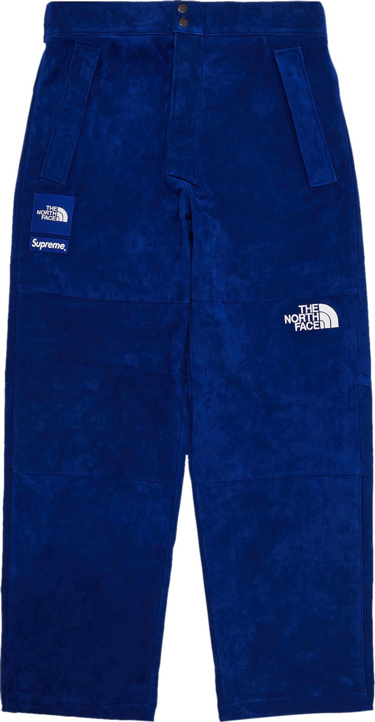 Supreme x The North Face Suede Mountain Pant Blue