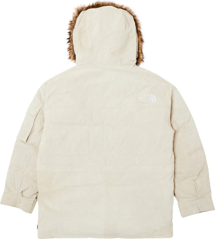 Supreme x The North Face Suede 600 Fill Down Parka Stone