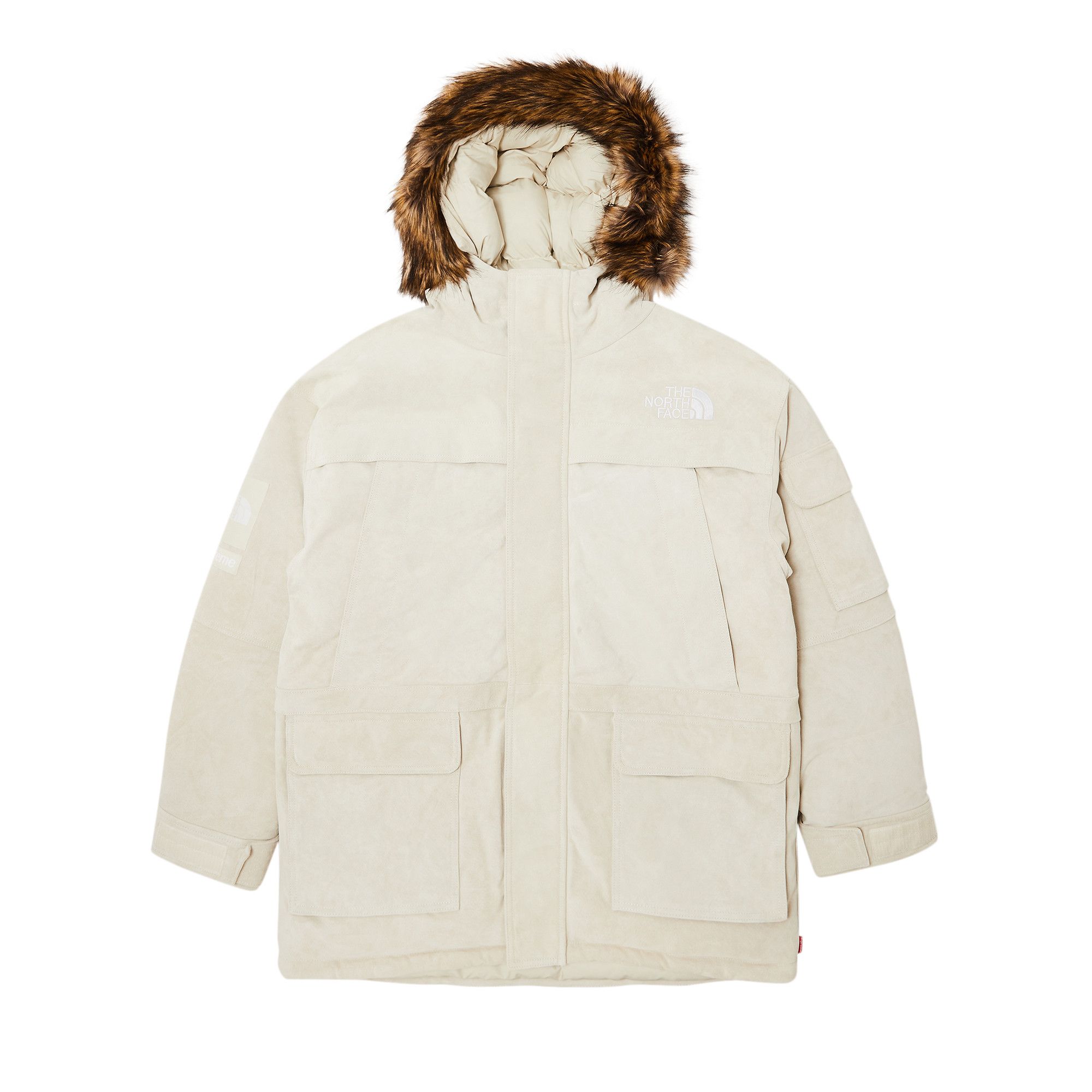 Buy Supreme x The North Face Suede 600 Fill Down Parka Stone