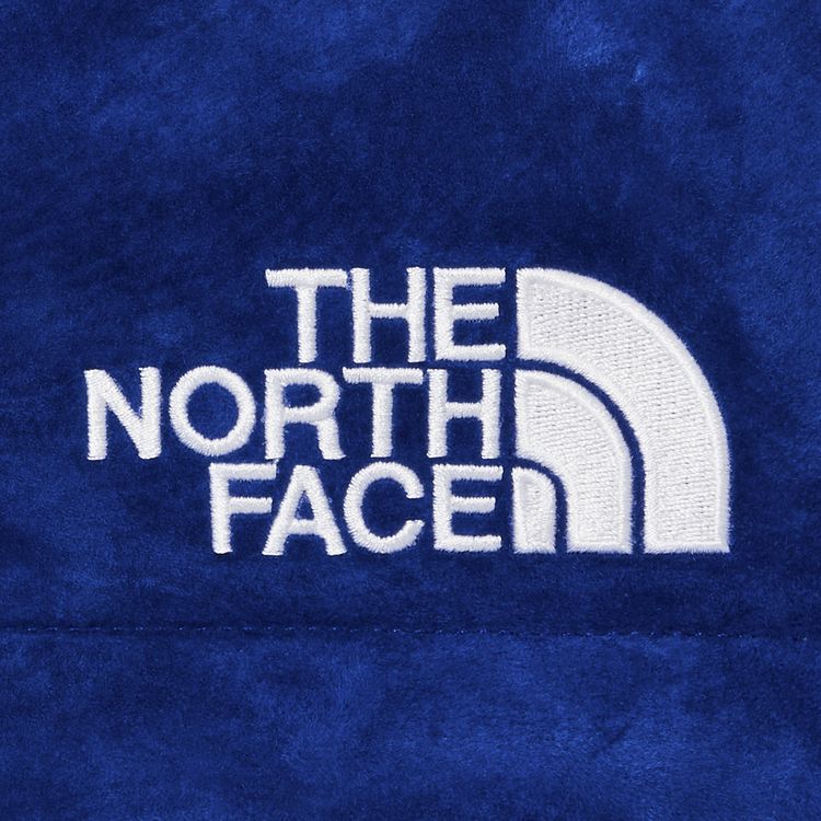 Supreme x The North Face Suede 600 Fill Down Parka Blue