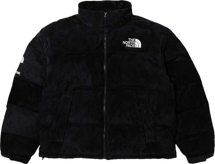 Buy Supreme x The North Face Suede Nuptse Jacket 'Black' - FW23J4 BLACK ...