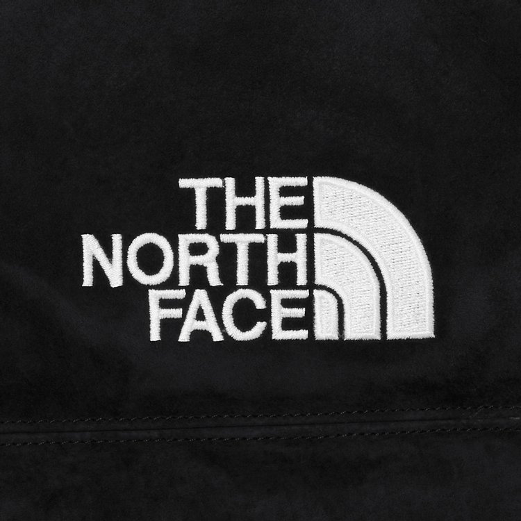 Supreme x The North Face Suede Nuptse Jacket Black