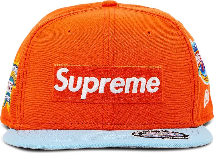 Supreme Championships Box Logo New Era Orange