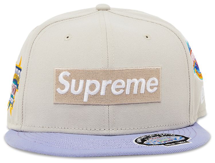 Supreme Championships Box Logo New Era Stone