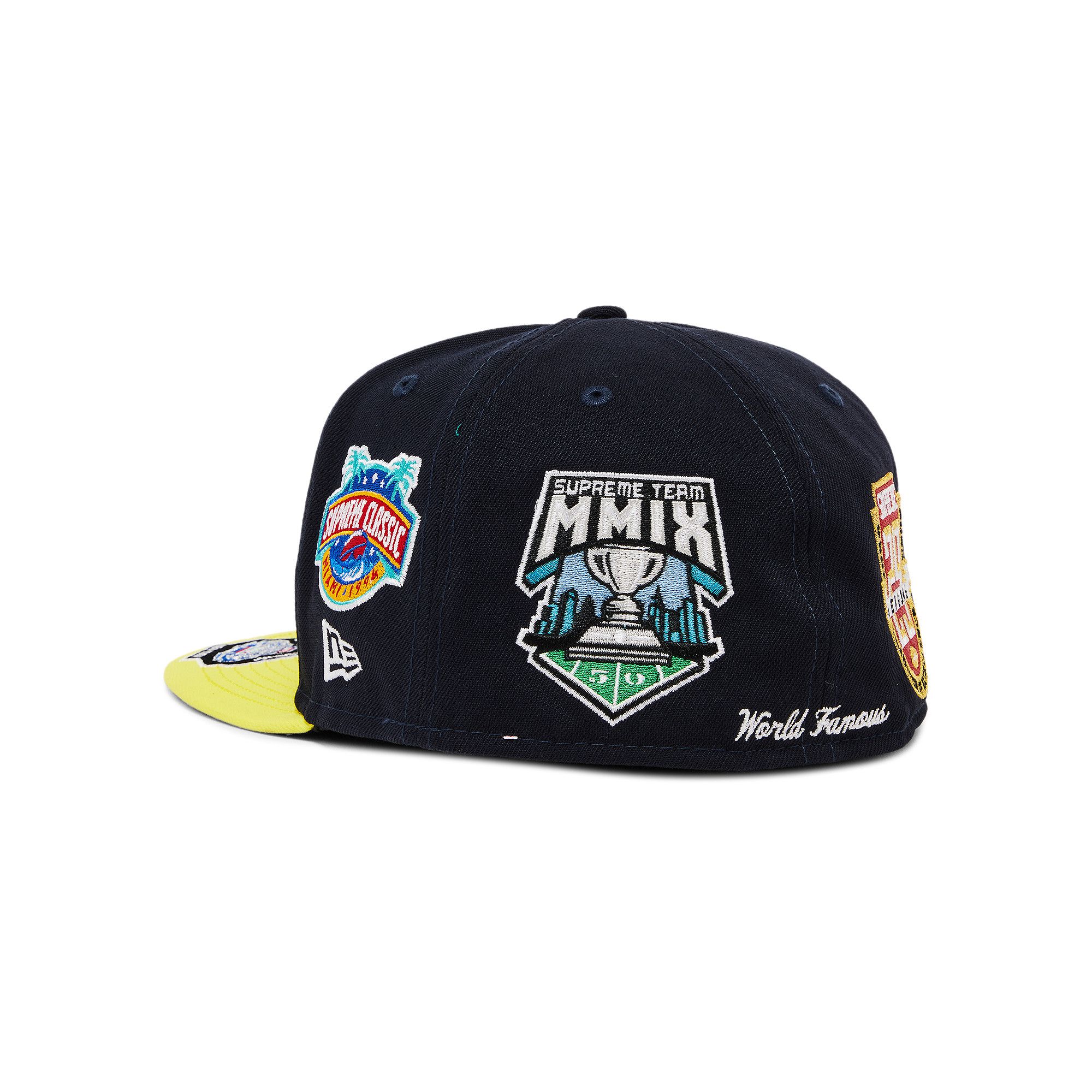 Buy Supreme Championships Box Logo New Era 'Navy' - FW23H25 NAVY