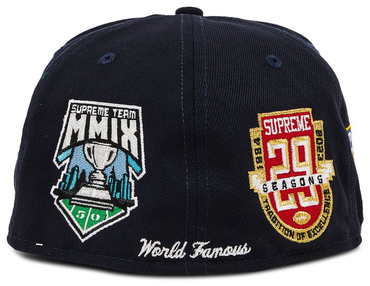 Supreme Championships Box Logo New Era Navy