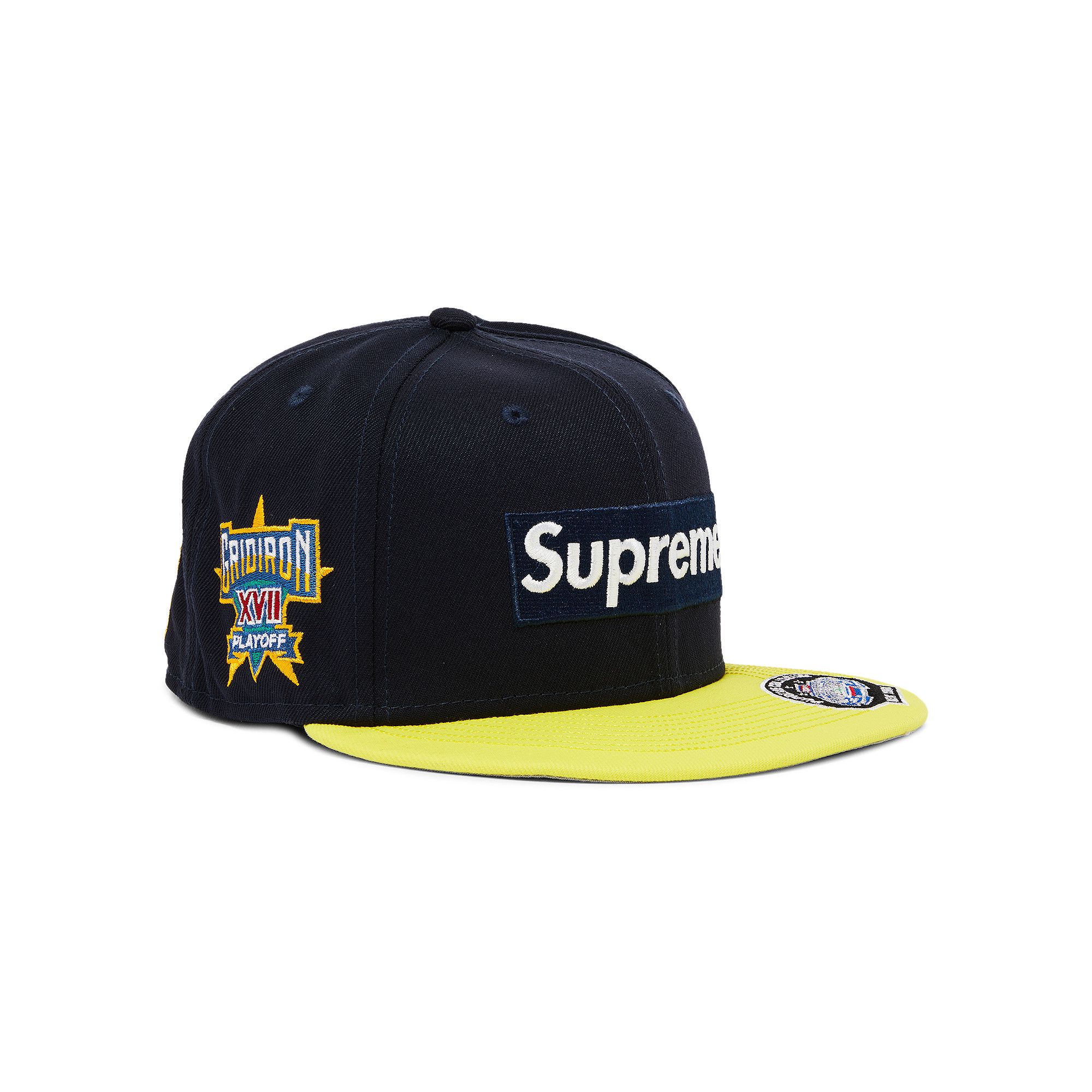 Buy Supreme Championships Box Logo New Era 'Navy' - FW23H25 NAVY
