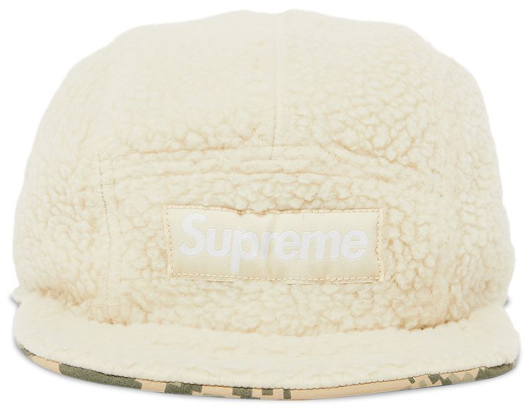 Supreme Polartec Shearling Reversible Camp Cap Digi Camo