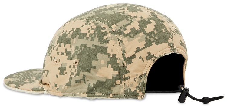 Supreme Polartec Shearling Reversible Camp Cap Digi Camo