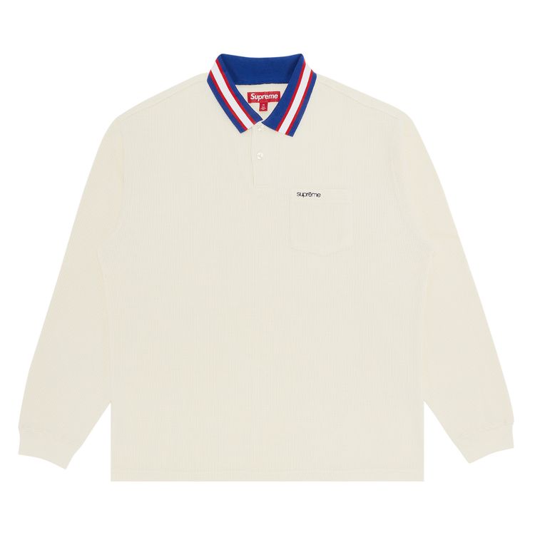 Buy Supreme Thermal Long-Sleeve Polo 