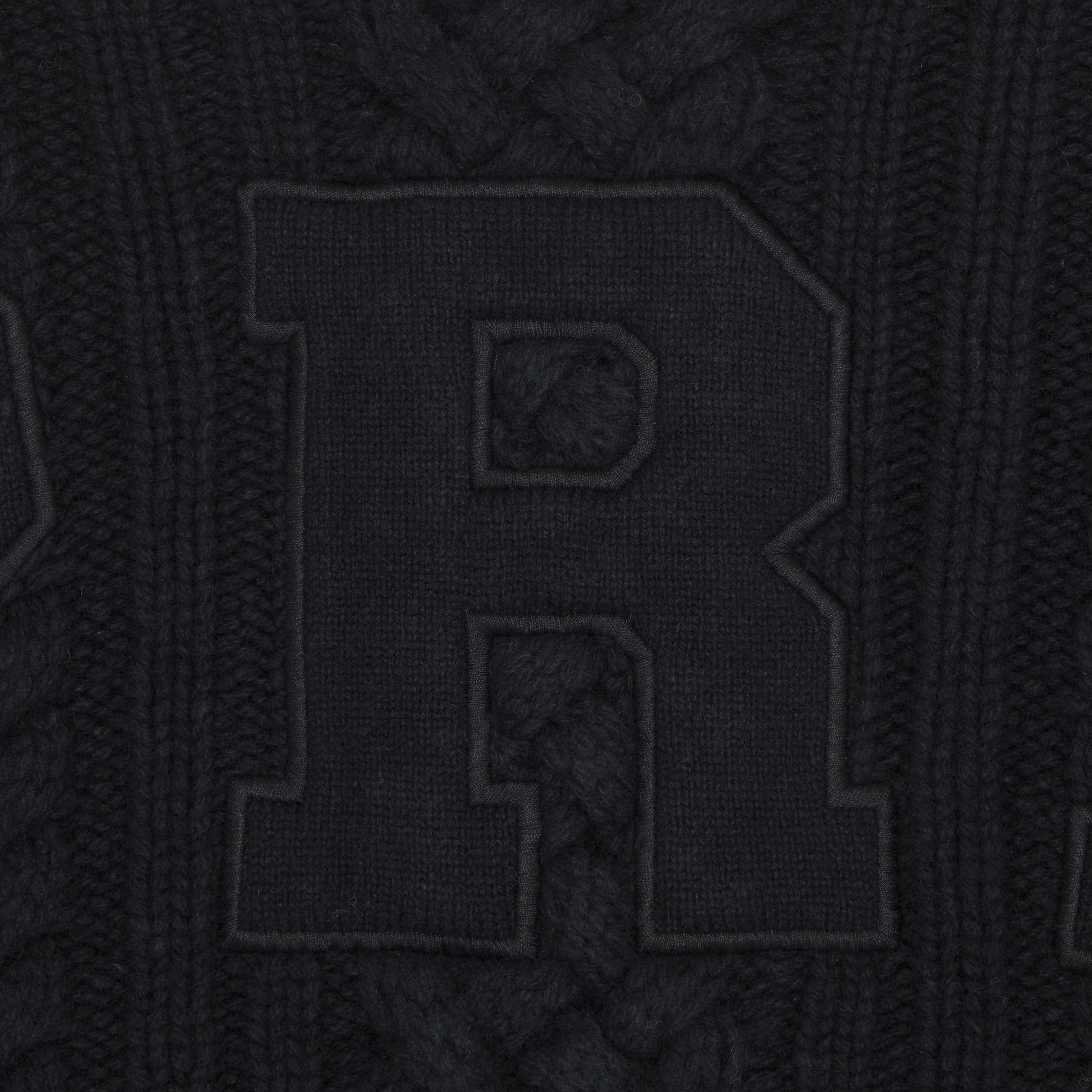 Supreme Applique Cable Knit Sweater In Hand | eBay