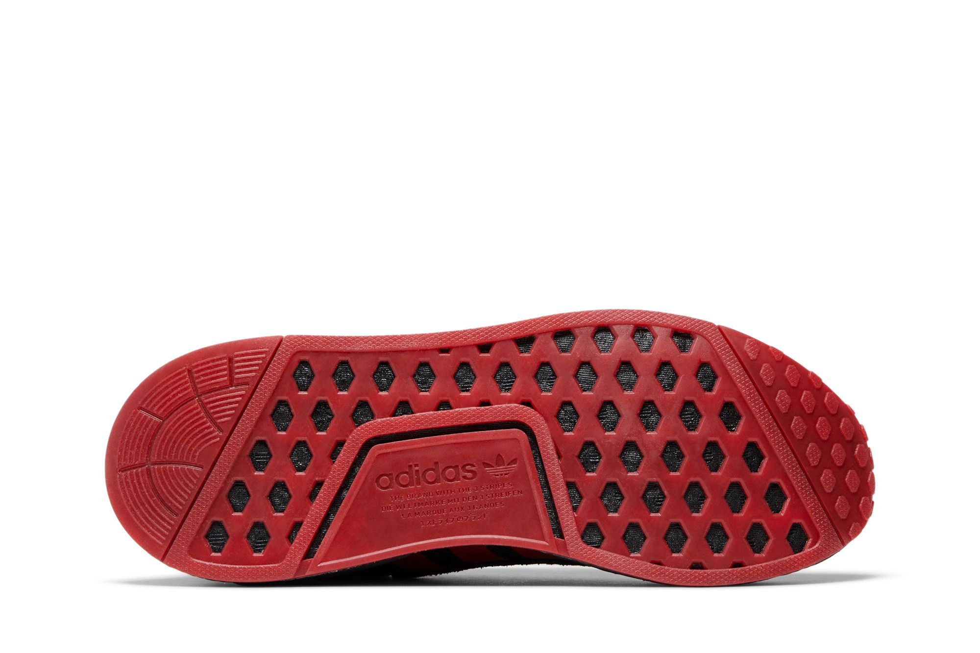 Buy adidas NMD_R1 V2 'Black Vivid Red' - GY2071 | GOAT