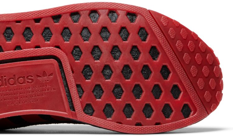 Adidas NMD R1 V2 Black Vivid Red