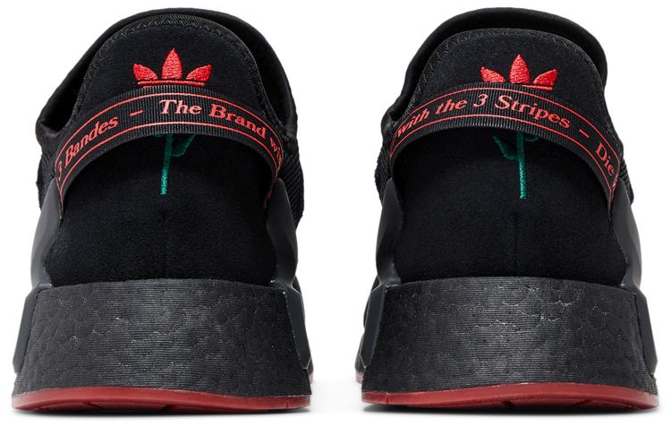 Adidas NMD R1 V2 Black Vivid Red