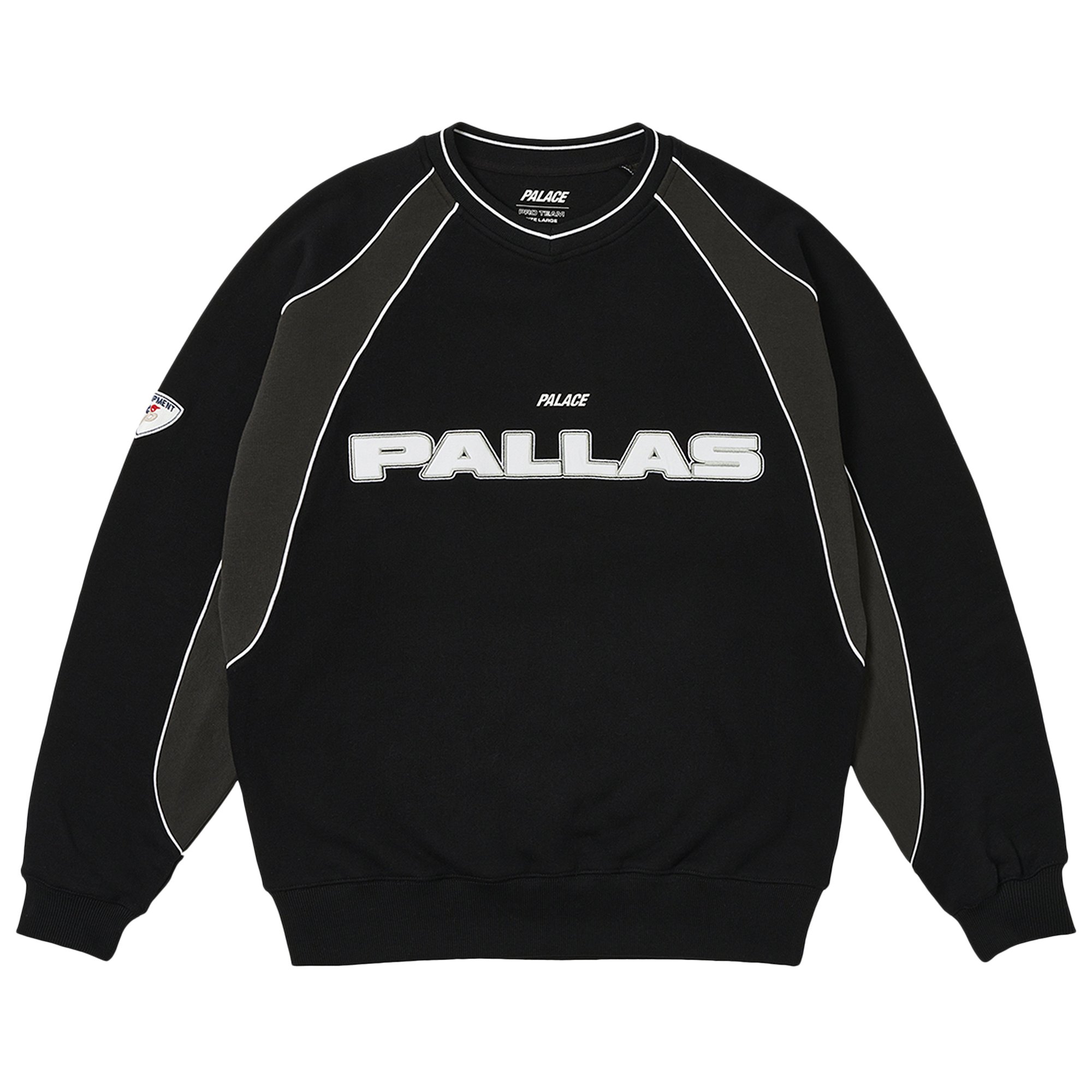 Palace Pallas Panel Crew 'Black'