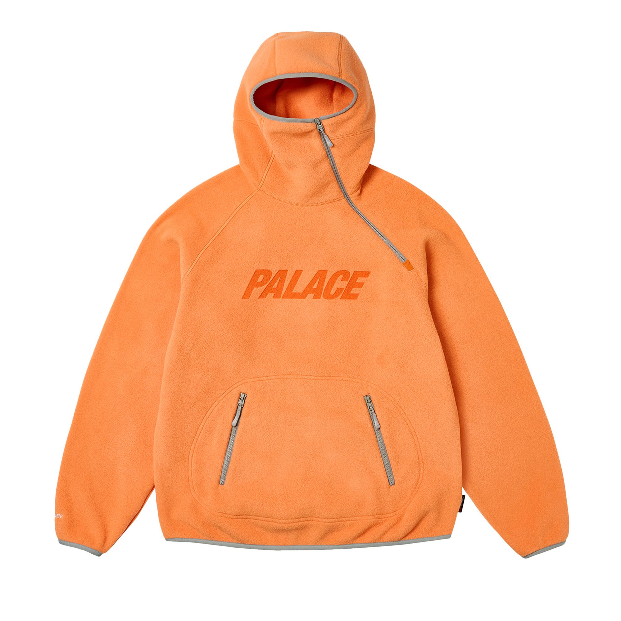 Buy Palace Polartec Ninja Hood 'Tiger Orange' - P25CS172 | GOAT UK