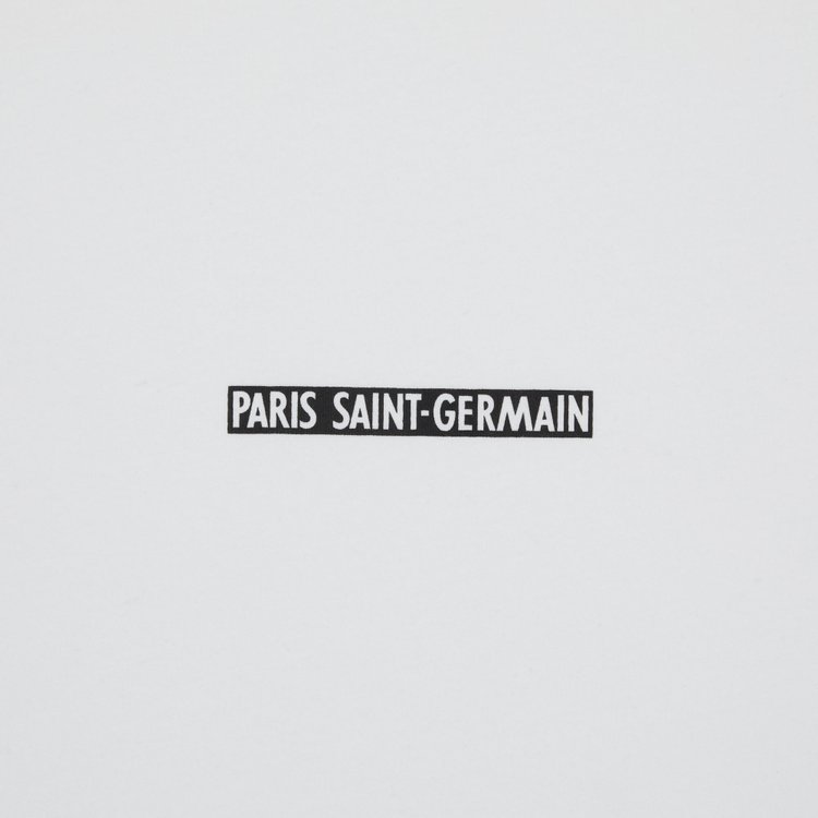 GOAT Exclusive Paris Saint Germain 92 96 Letter Crest Logo Tee Optic White