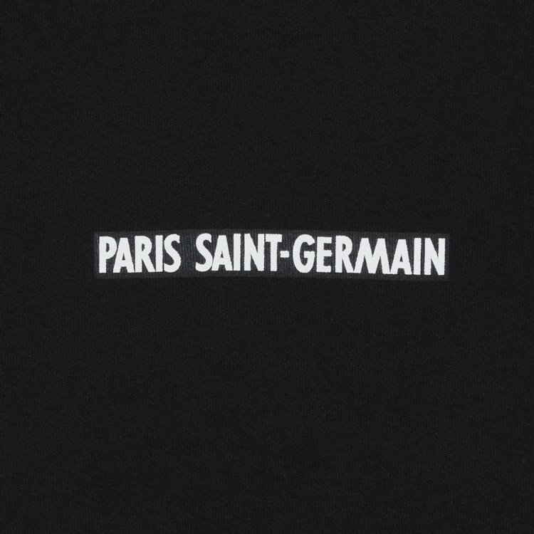 GOAT Exclusive Paris Saint Germain 92 96 Letter Crest Logo Crewneck True Black