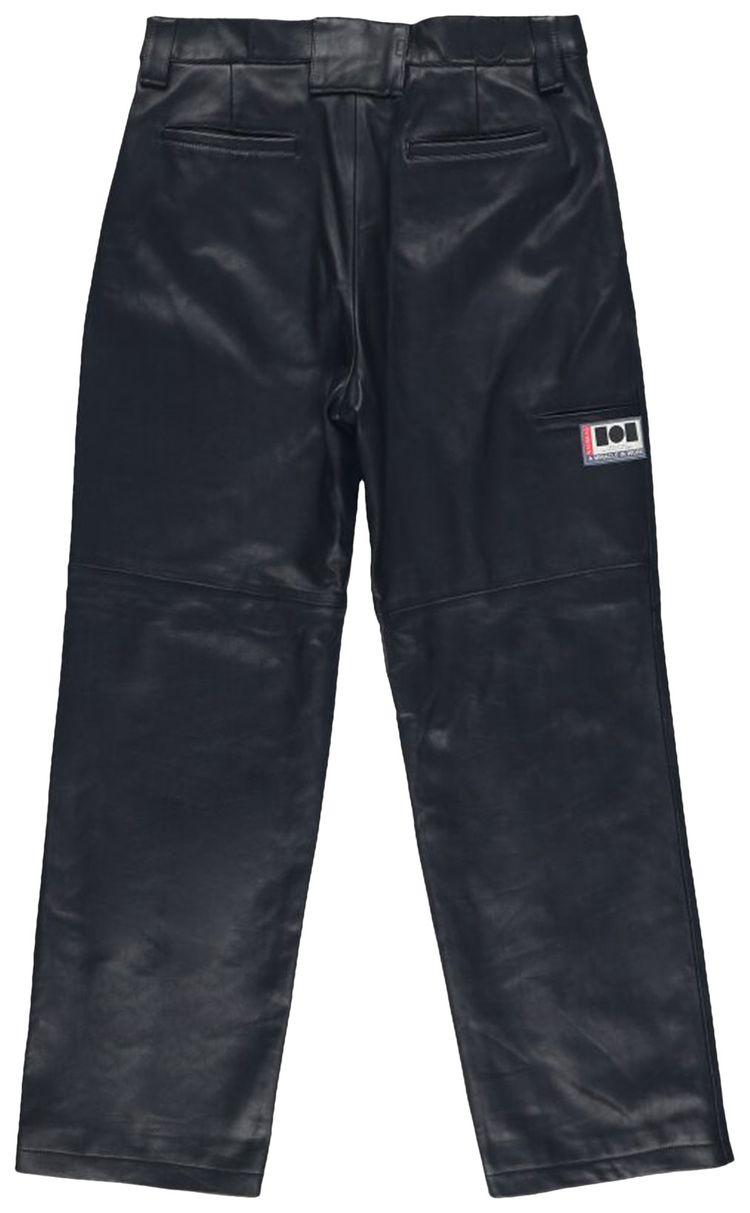 Nahmias Leather Worker Pant Black