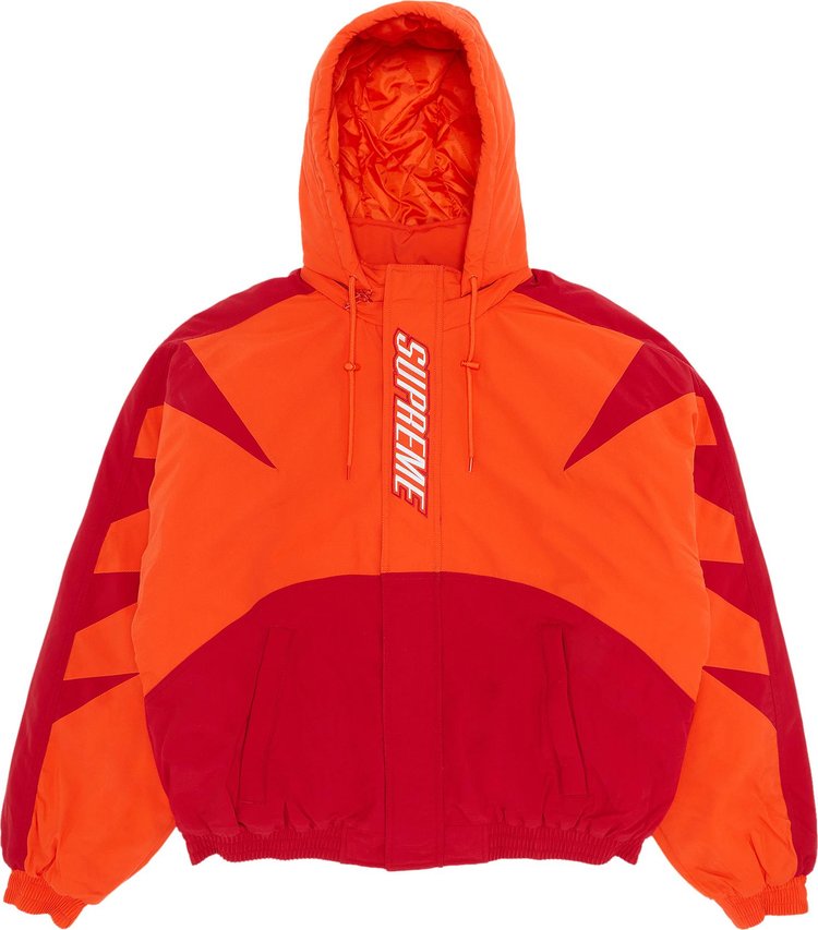 Supreme Wildcat Sideline Puffer Jacket 'Orange'