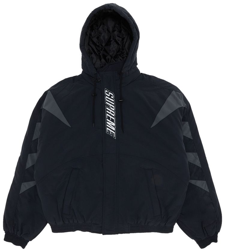 Supreme Wildcat Sideline Puffer Jacket Black