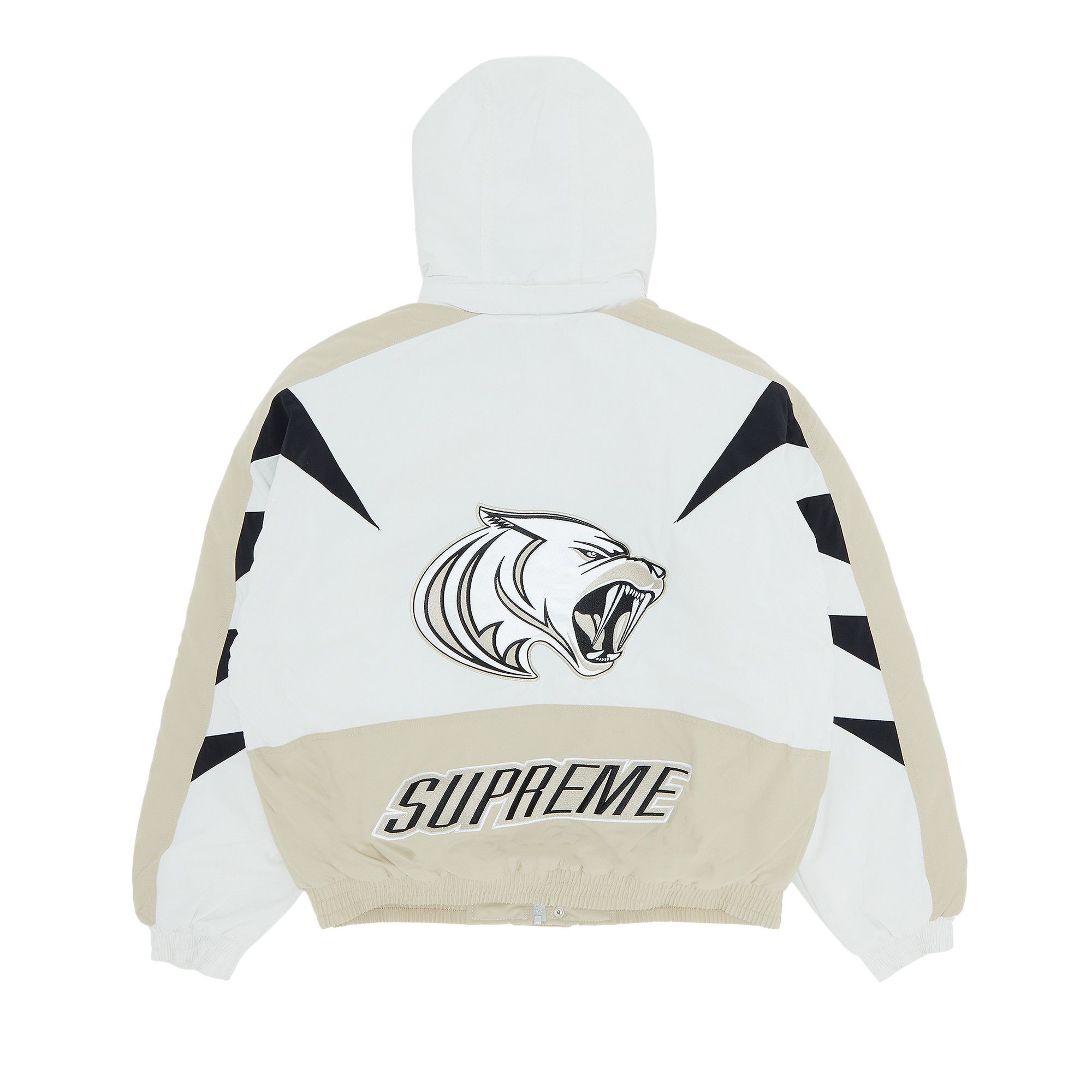 Buy Supreme Wildcat Sideline Puffer Jacket 'Grey' - FW23J112