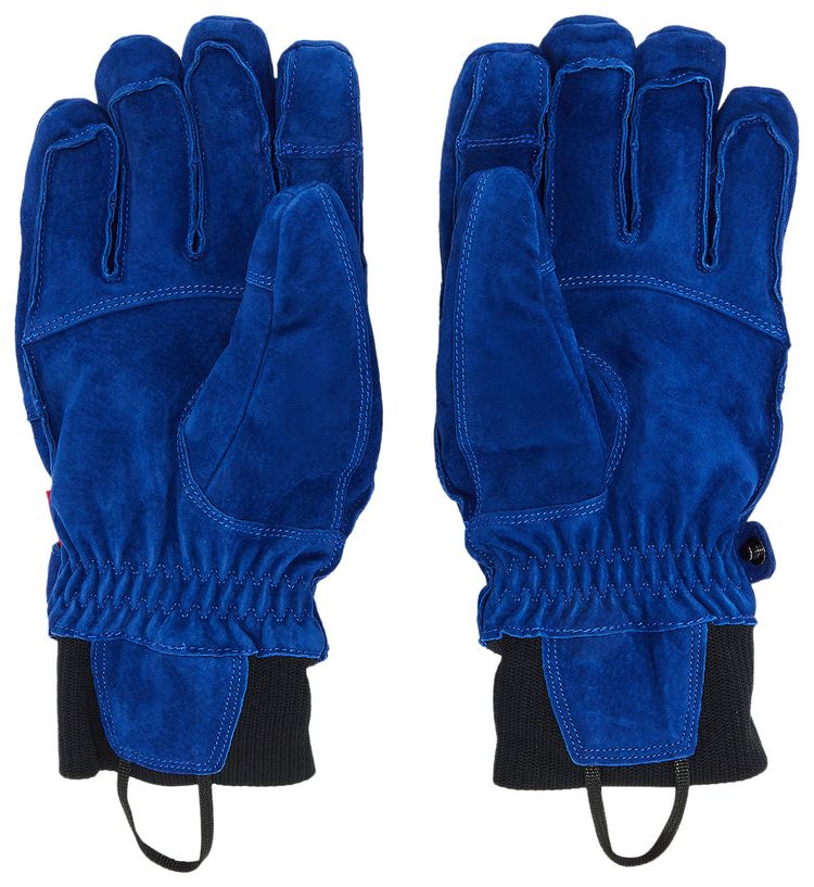 Supreme x The North Face Suede Glove Blue