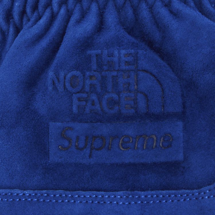 Supreme x The North Face Suede Glove Blue