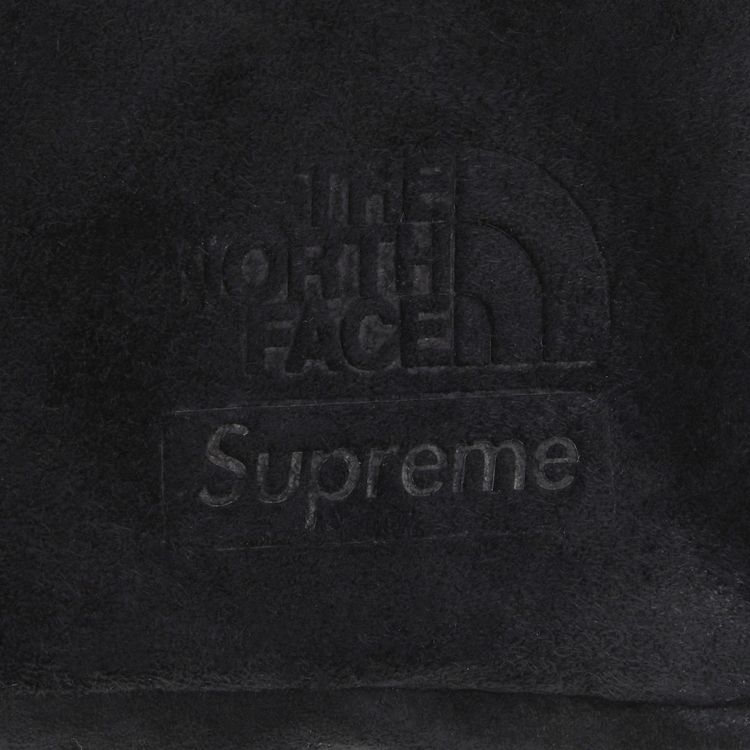 Supreme x The North Face Suede Shoulder Bag Black