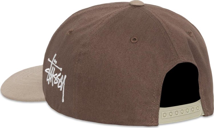 Stussy Low Pro Chenille S Snapback Natural