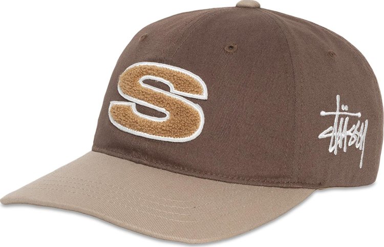 Stussy Low Pro Chenille S Snapback Natural