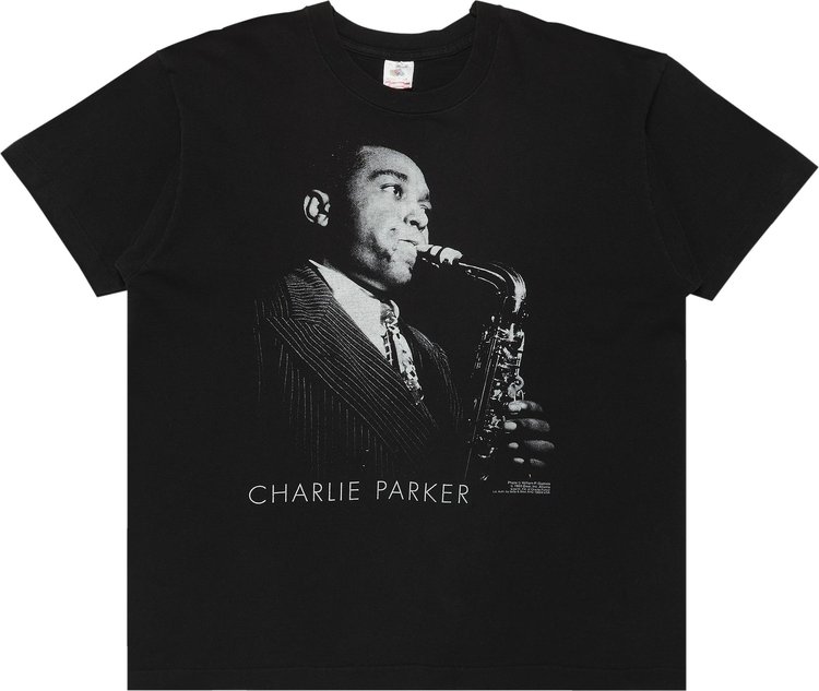 Vintage Charlie Parker T-Shirt 'Black'