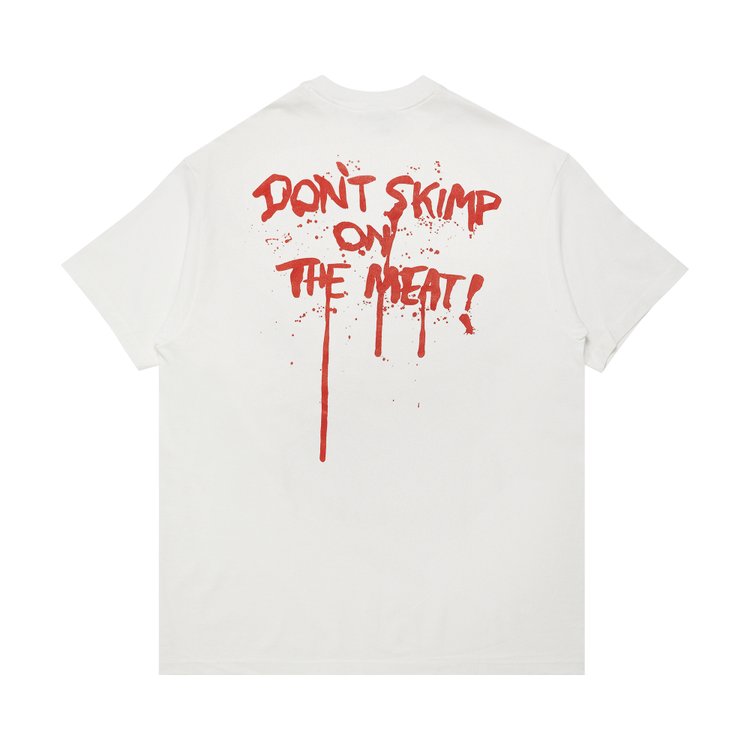 Vintage Rigor Mortis Dont Skimp On The Meat T Shirt White