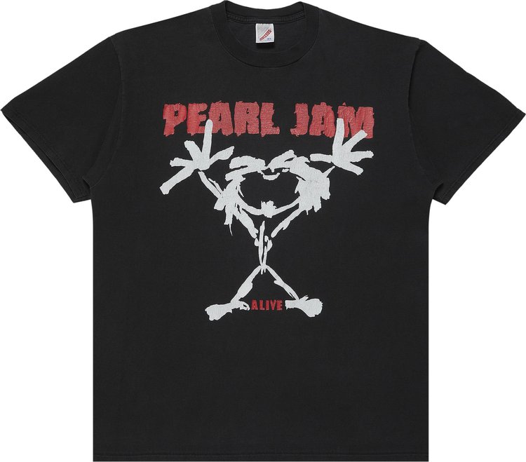 Vintage Pearl Jam Alive T-Shirt 'Black'