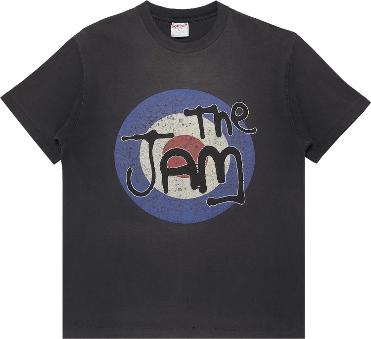 Vintage The Jam Mod Target T-Shirt 'Faded Black'