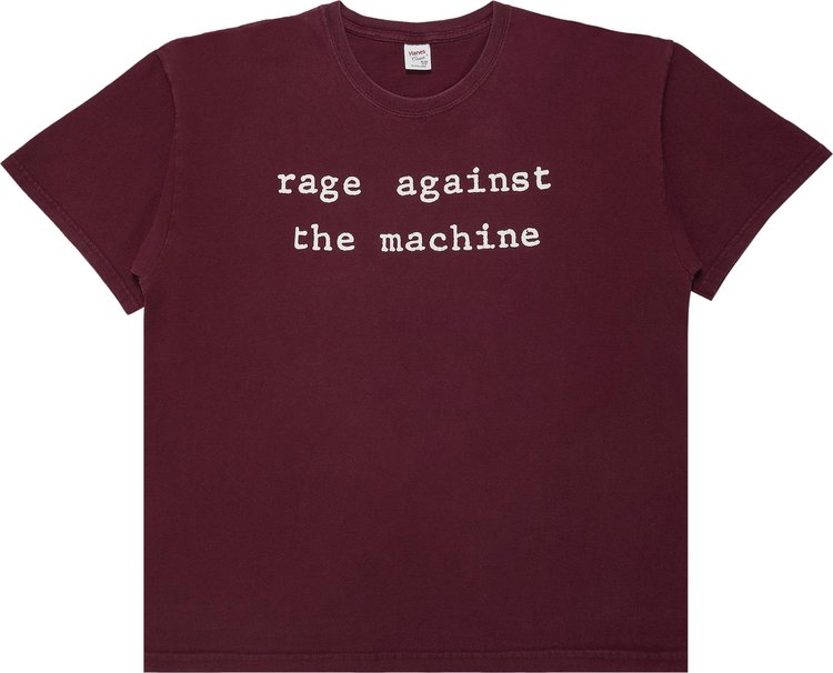 Vintage Rage Against The Machine Molotov T-Shirt 'Burgundy'