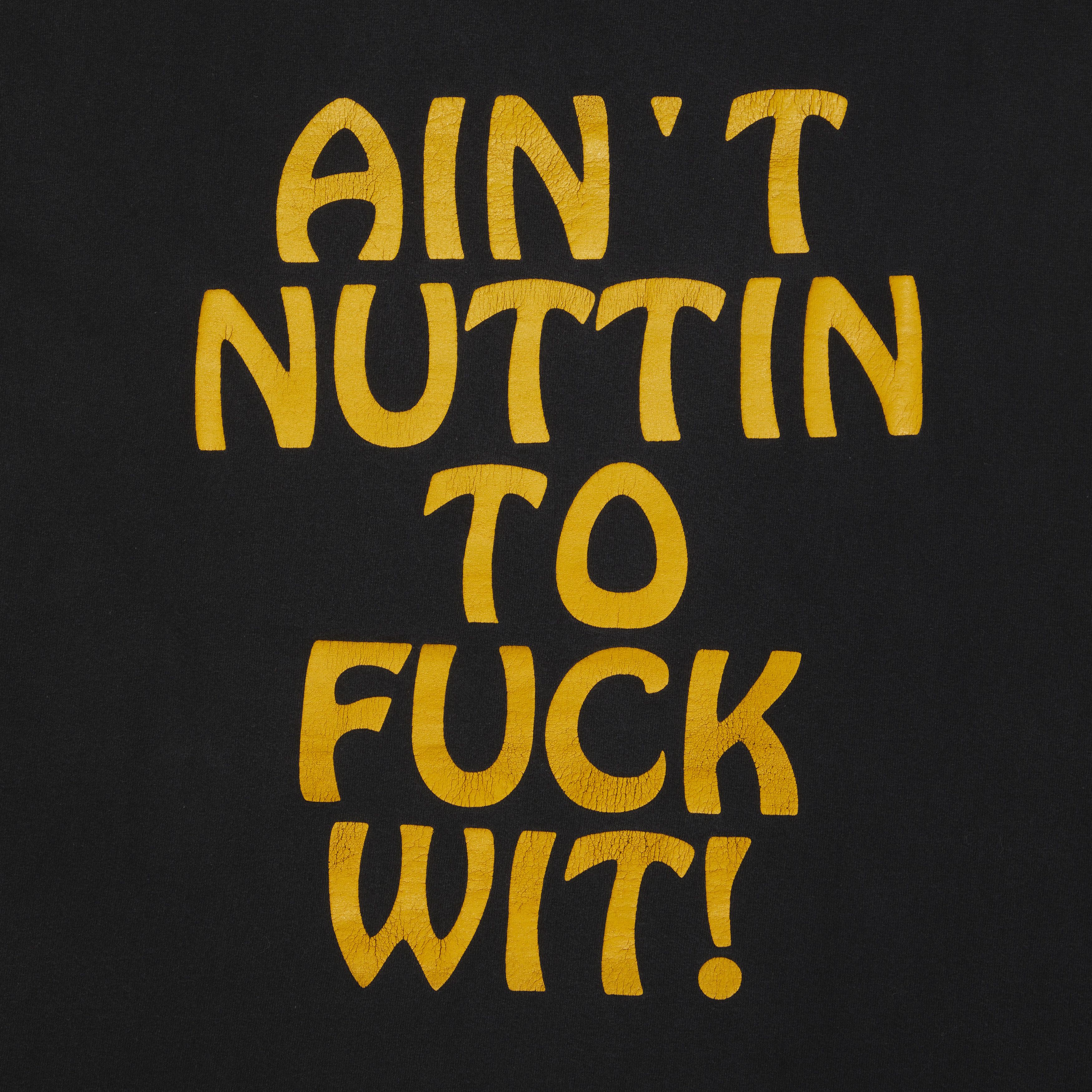 Buy Vintage Wu-Tang Clan Ain't Nuttin To Fuck Wit T-Shirt 'Black' - 2903  119930103VWTC BLAC | GOAT