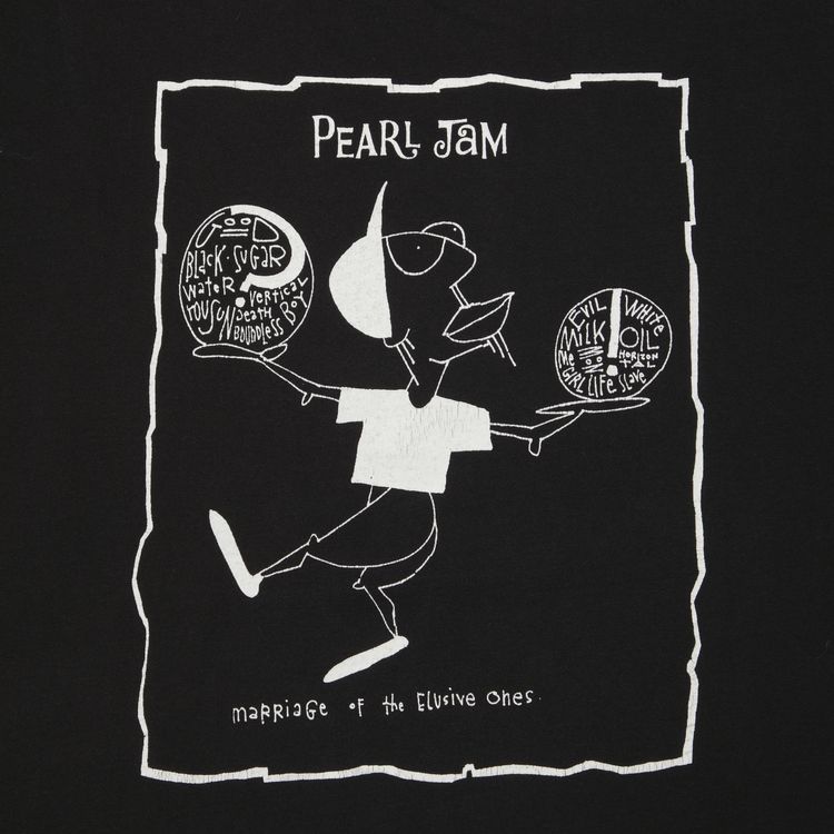Vintage Pearl Jam Boundless T Shirt Black