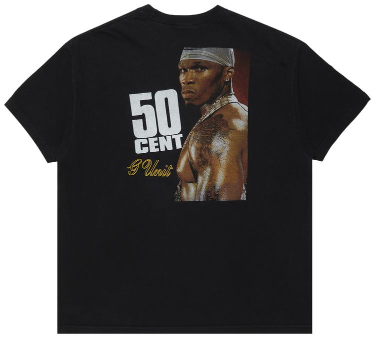 Vintage 50 Cent G Unit T Shirt Black
