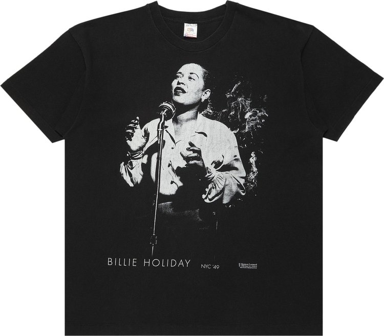 Vintage Billie Holiday NYC '49 Hoodie 'Black'