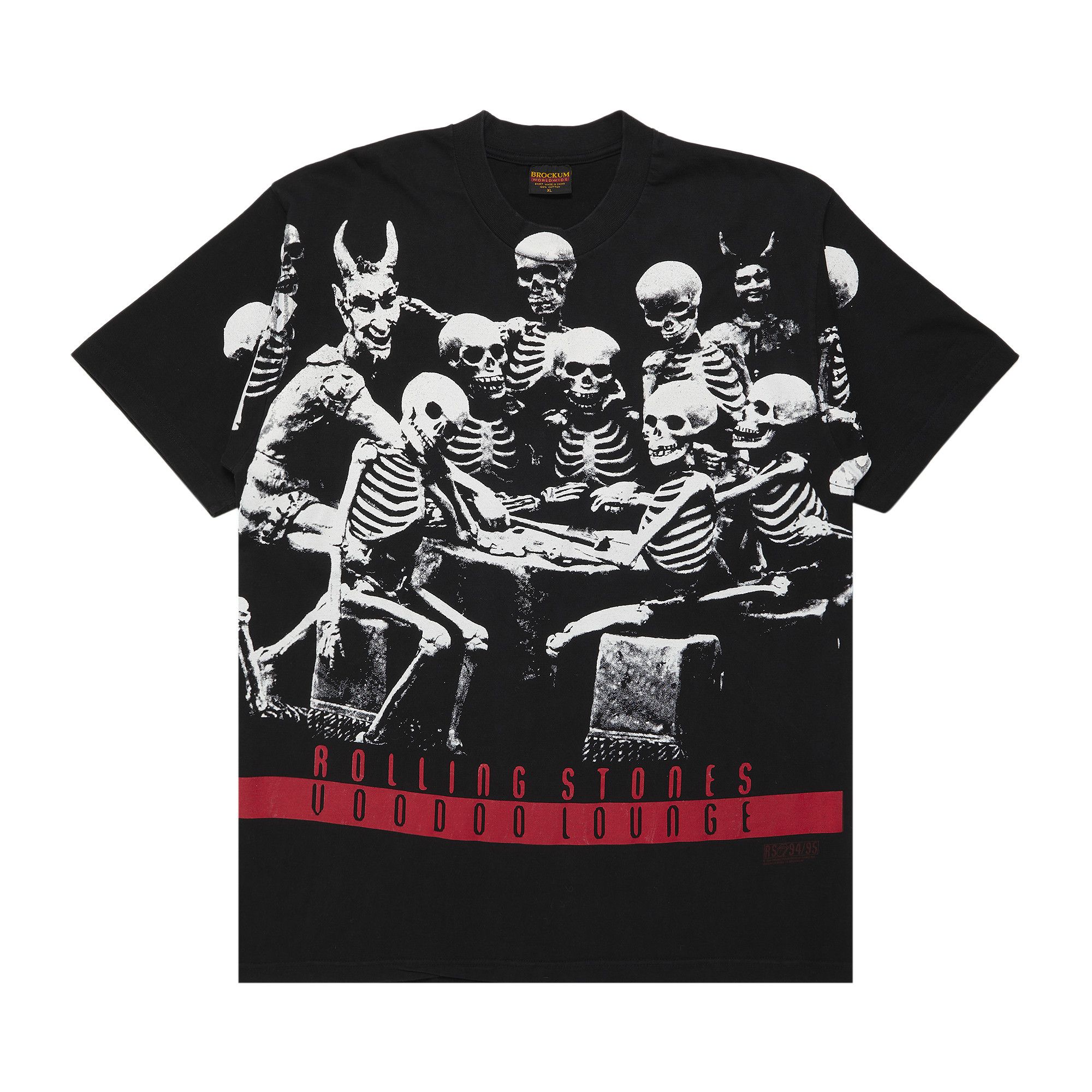 Buy Vintage Rolling Stones Voodoo Lounge Tour All Over Print T
