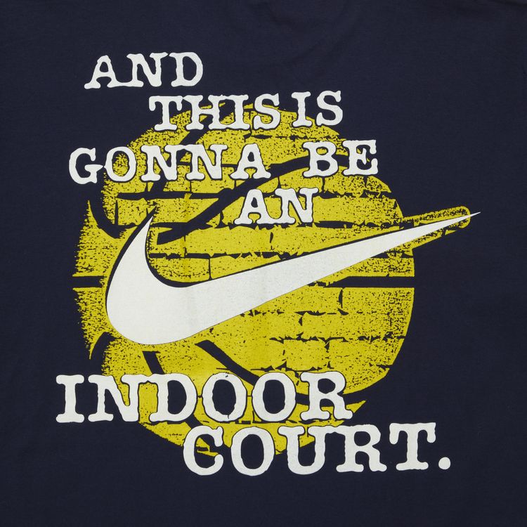 Vintage Nike Keep Shootin Bricks T Shirt Blue
