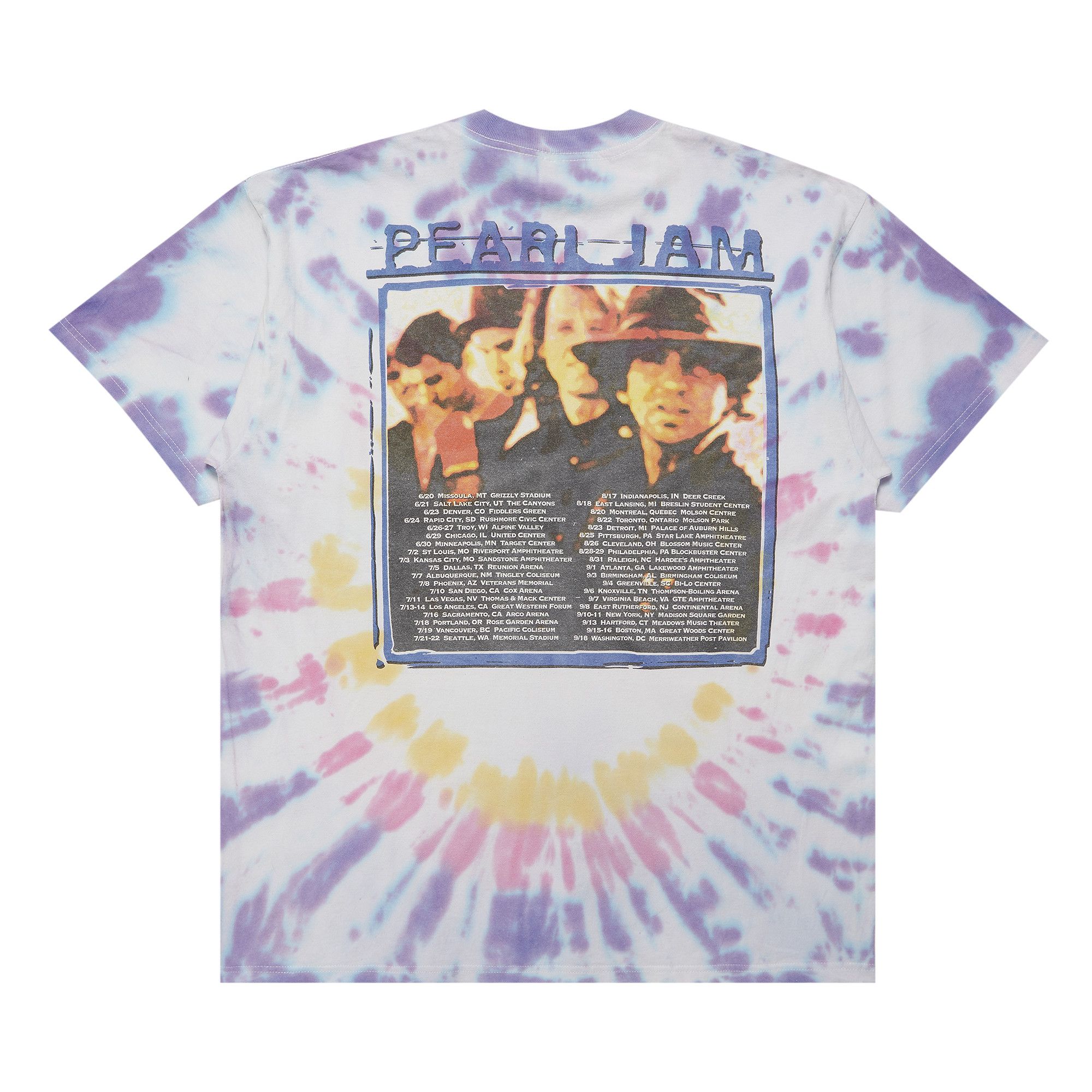 Buy Vintage Pearl Jam Yield Tour T-Shirt 'Multicolor/Tie-Dye