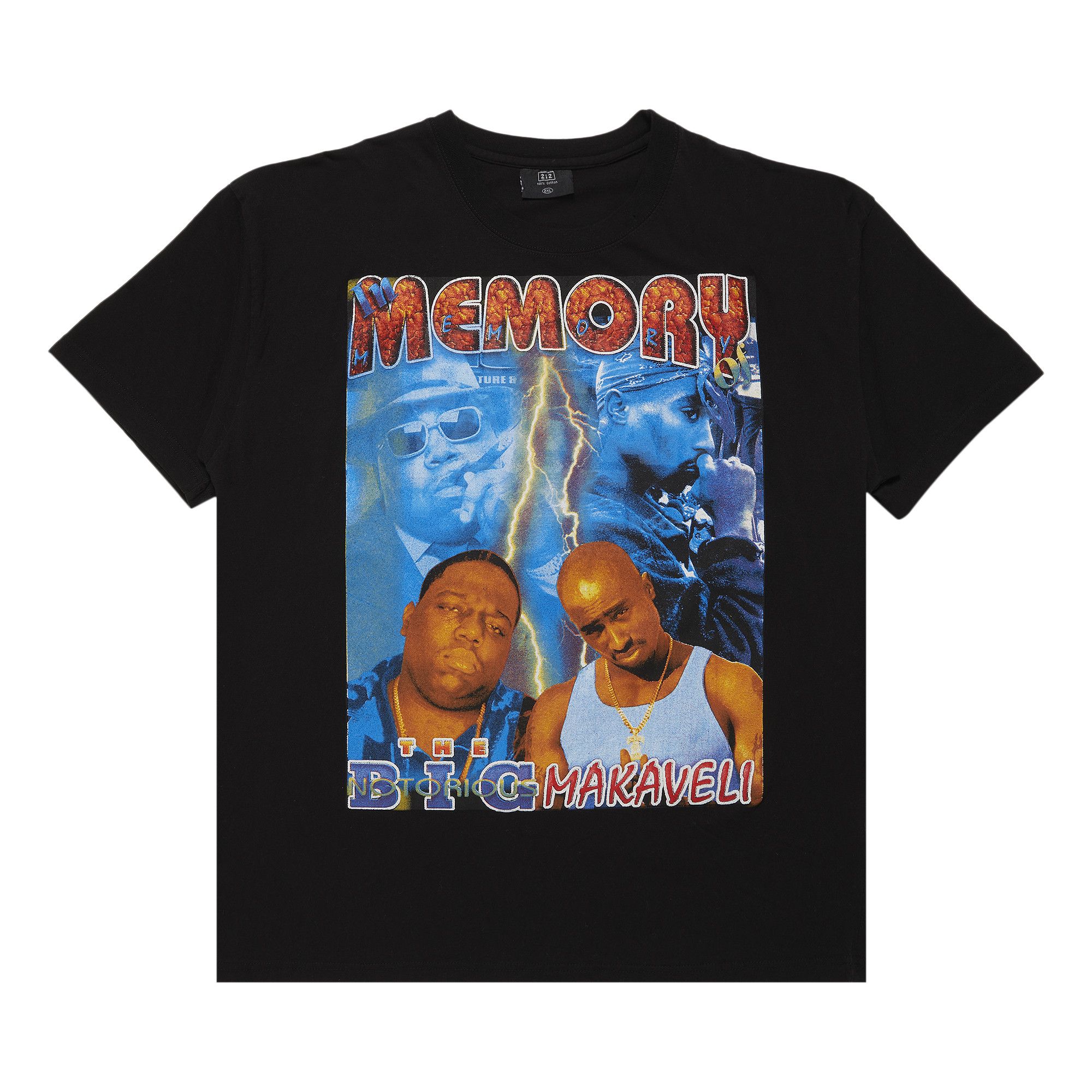 Buy Vintage Biggie Tupac Please Stop The Violence T Shirt Black