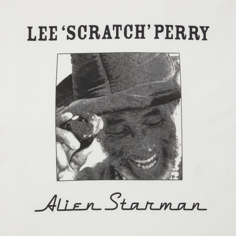 Vintage Lee Scratch Perry T Shirt White