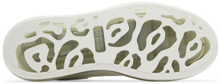 Alexander McQueen Oversized Sneaker Clear Sole   Iridescent